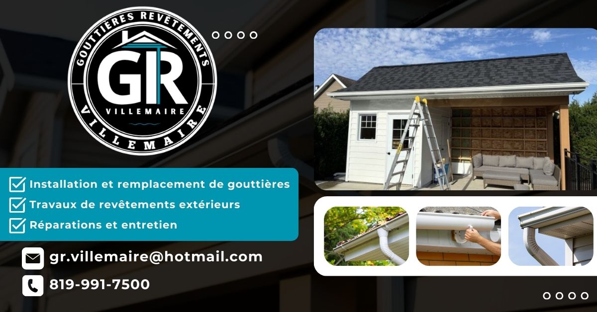 Gouttieres et Revetements Villemaire