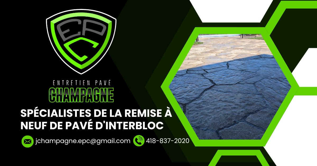 Entretien de pave Champagne