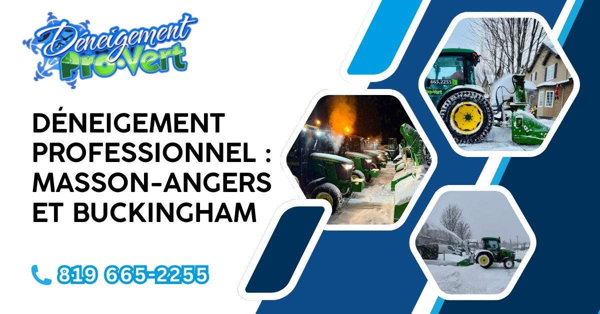 Pro vert Déneigement résidentiel