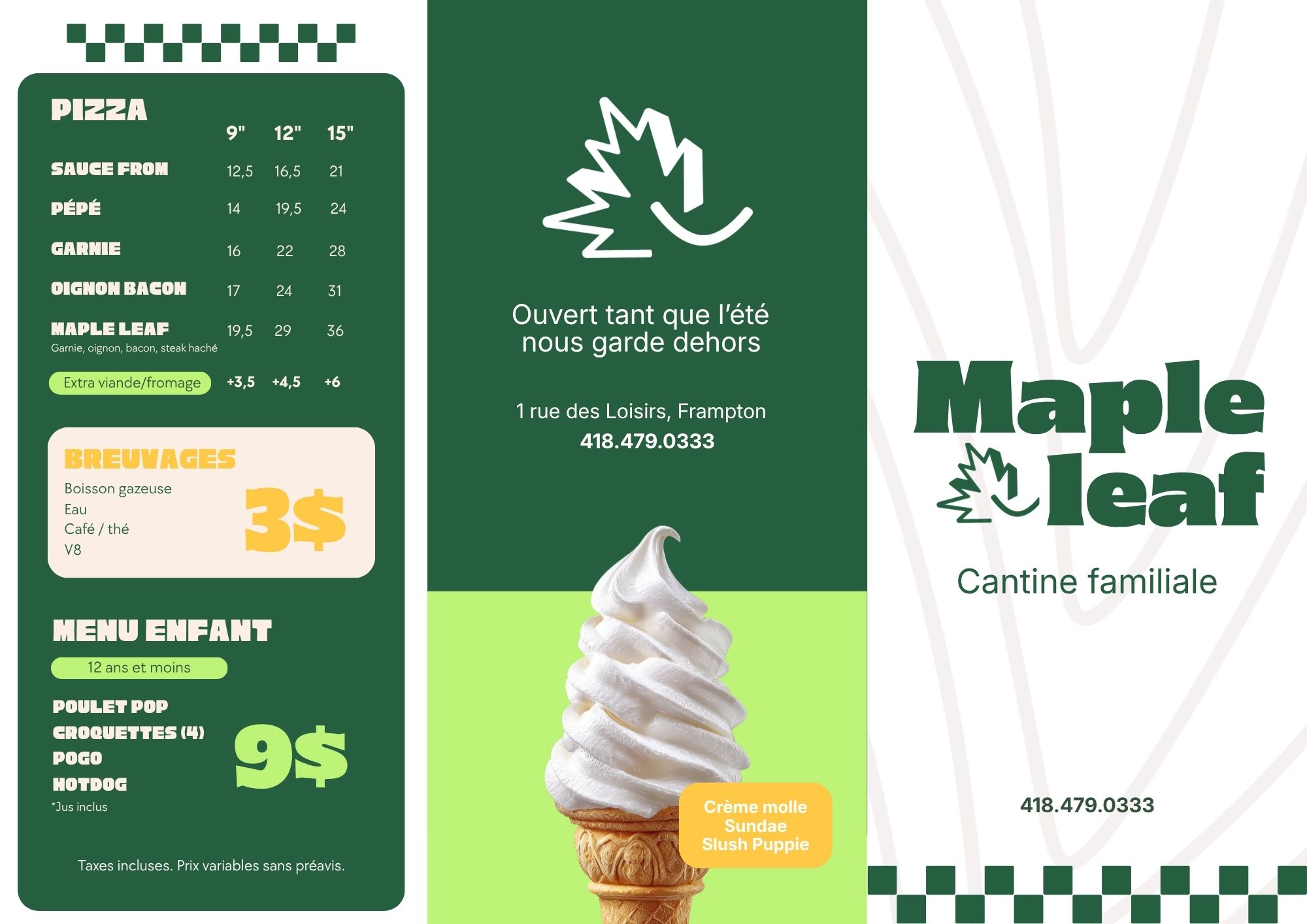 maple leaf menu2