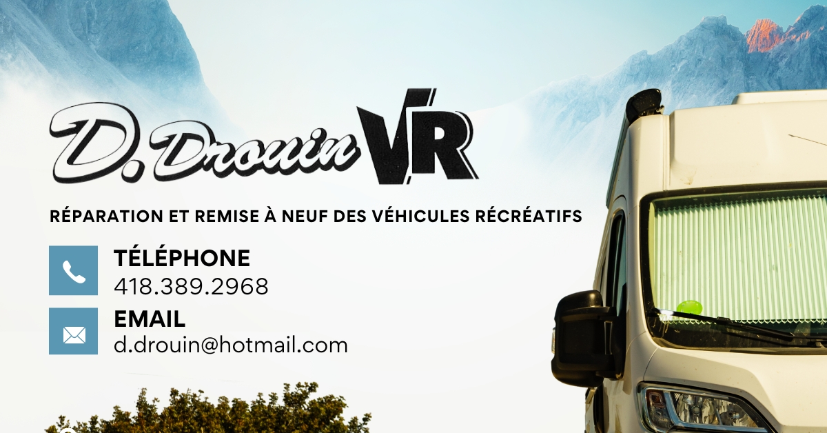 D.Drouin VR ils réparation et remise à neuf des véhicules récréatifs 2