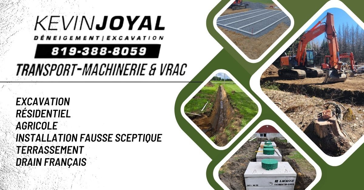 Kevin Joyal DéneigementExcavation