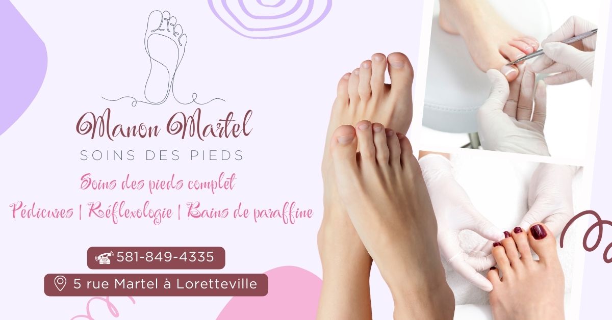 Soins des pieds Manon Martel