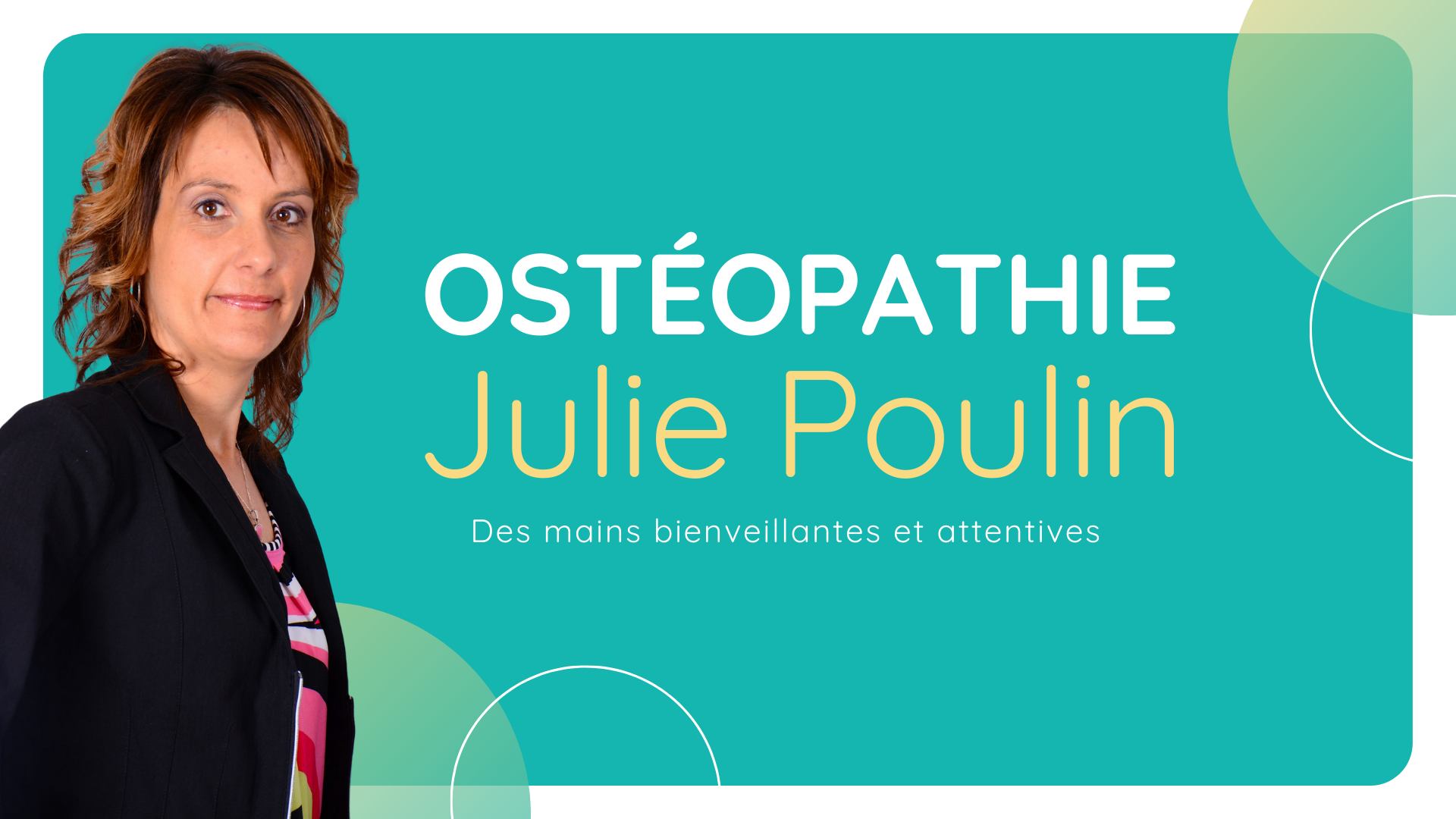 Ostéopathie Julie Poulin