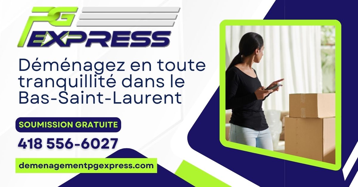 pg express déménagement et entreposage bandeau