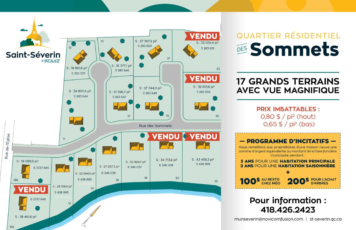 municipalité de SaintSéverin en Beauce, ChaudièreAppalaches