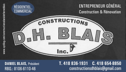 Constructions DH Blais Inc.